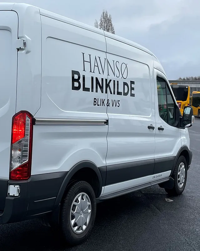 Bildekoration på varevogn